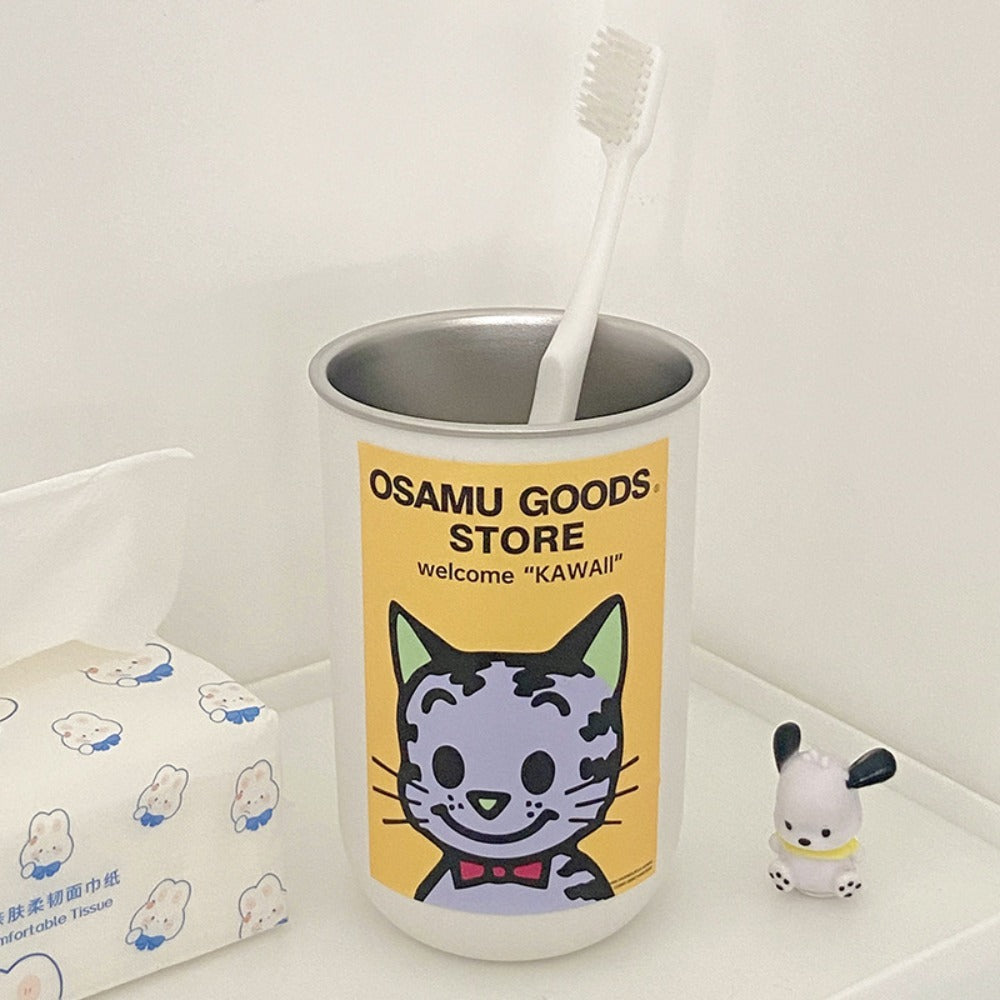 2 Sets of Cute Mouthwash Cups Made of Harada Zhi for Home Use, Toothbrush Cups for Couples with High Looks, Dormitory Wash Water Cups, Ins