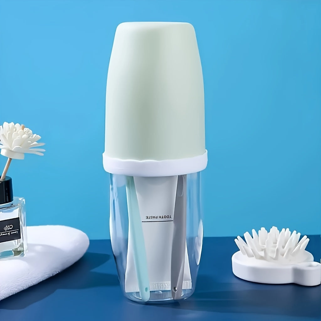 (Custom) Personalized, 1pc, Bathroom, Toothbrush Holder Cup, Mouthwash Cup, Travel Mouthwash Cup, Suitable for Use While Traveling, Daily Family Use, Customizable Text, Multiple Colors Available