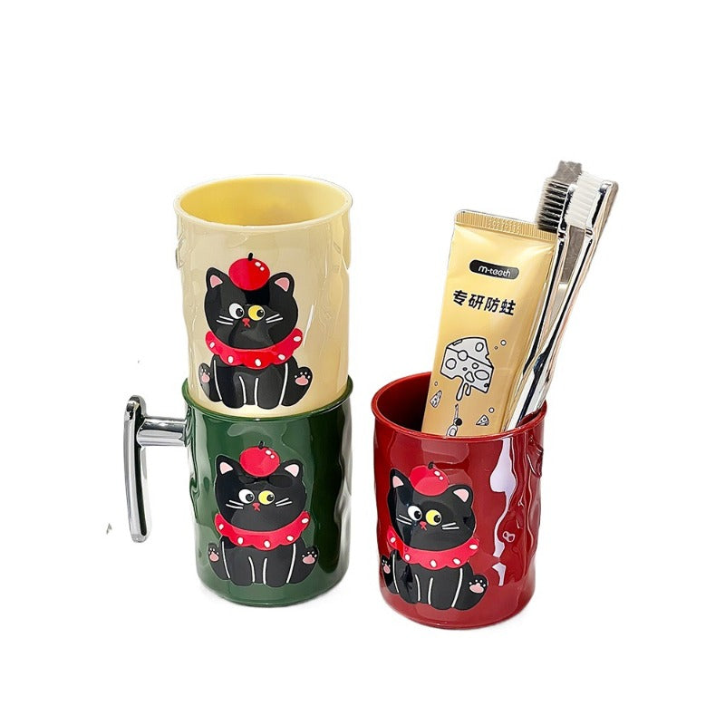New High-Aesthetic Mouthwash Cup, Toothbrush Cup, Washbasin Cup for Home, Couple'S Luxury Dental Cup, Toothpaste Cup