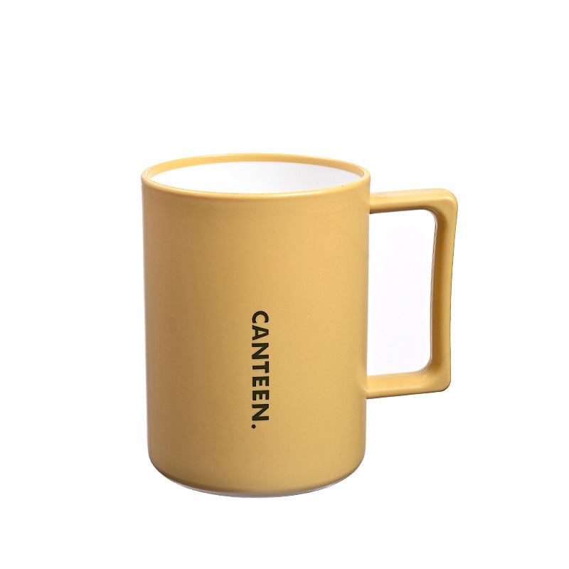 Double-Layer Thickened Washing Cup, Household Large-Capacity Mouthwash Cup, Mouth Cup, Drop-Resistant Cup, Smooth Mouth