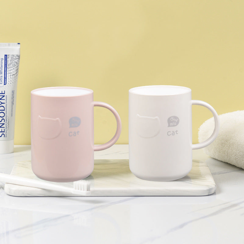 Mouthwash Cup Student Dormitory High-Value Brushing Couple Teeth Cup Toothbrush Toothset Washing Tooth Cylinder Cup Set Household