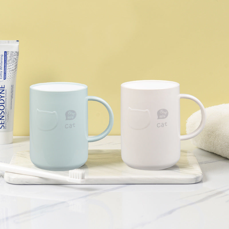 Mouthwash Cup Student Dormitory High-Value Brushing Couple Teeth Cup Toothbrush Toothset Washing Tooth Cylinder Cup Set Household